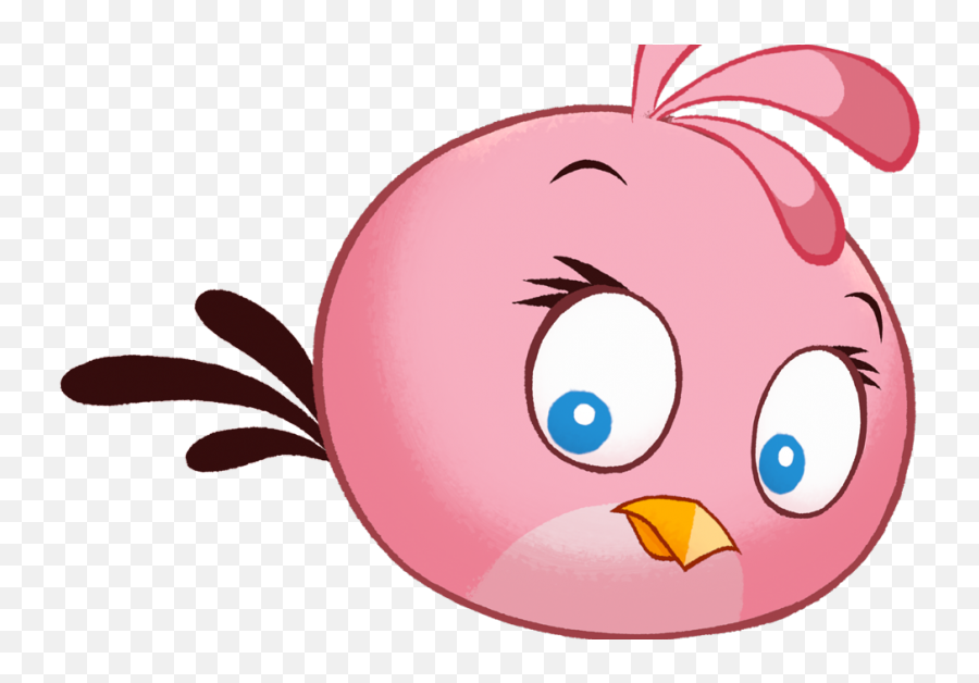 Cartoon Eyelashes Png - U0027angry Birds Stellau0027 Release Date Angry Birds Toons Stella,Angry Birds Png