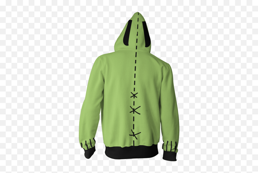 Invader Zim Hoodies Gir Costume Zip Up Hoodie - Hoodie Png,Invader Zim Png