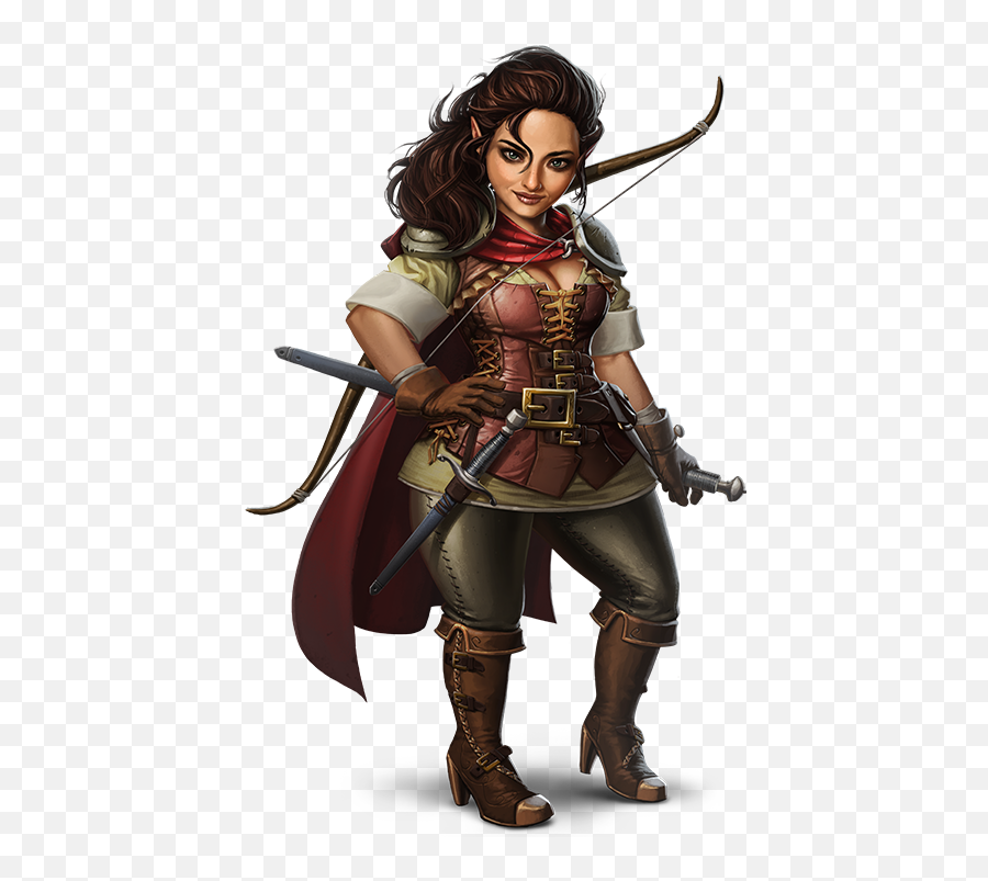 Strongheart Halfling - Halfling Rogue Female Full Size Png Female Halfling 5e,Rogue Png