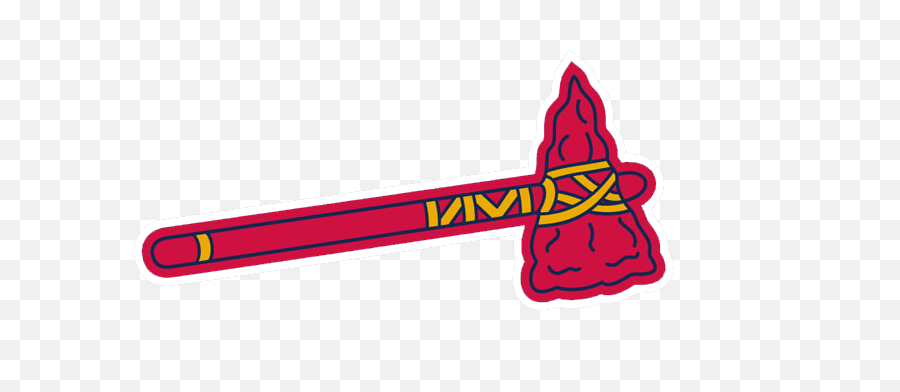 Braves Tomahawk Logo Png Image With - Transparent Braves Tomahawk Png,Braves Logo Png