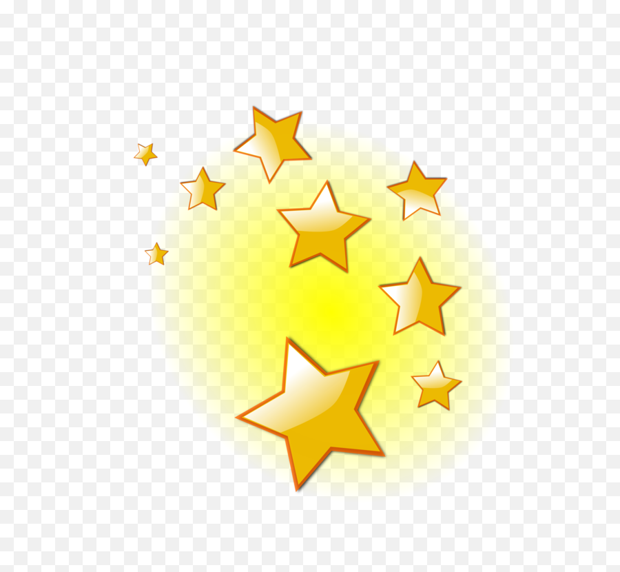 Shining Star Clip Free Clker Png Files - Stars Clipart,Glowing Star Png
