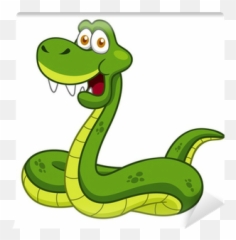 Cartoon Snake Wall Mural Pixers - png