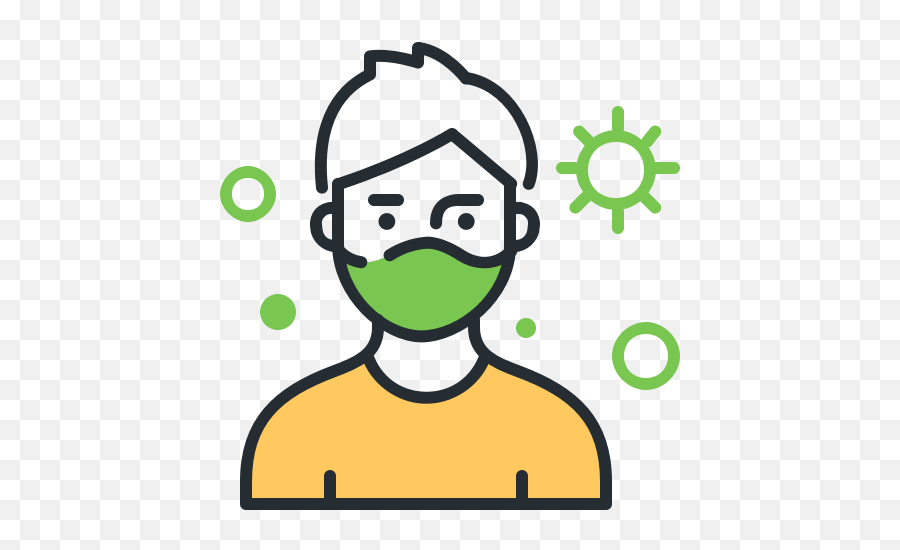 Coronavirus Face Mask Protective - 2021 No Mask Png,Safety Icon Png