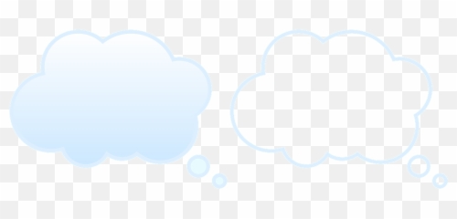 Thought Balloon Thinking - Balão Pensamento 3d Png