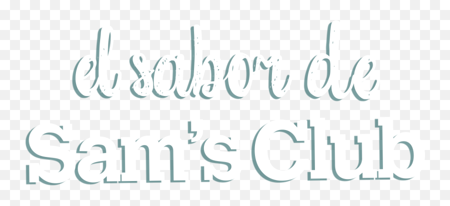 Download El Sabor De Samu0027s Club - Calligraphy Png Image With Pc Gaming,Sams Club Logo Png