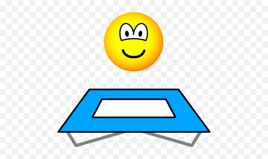 Trampoline Emoticon Olympic Sport - Trampolin Smiley Png,Track Buddy Icon