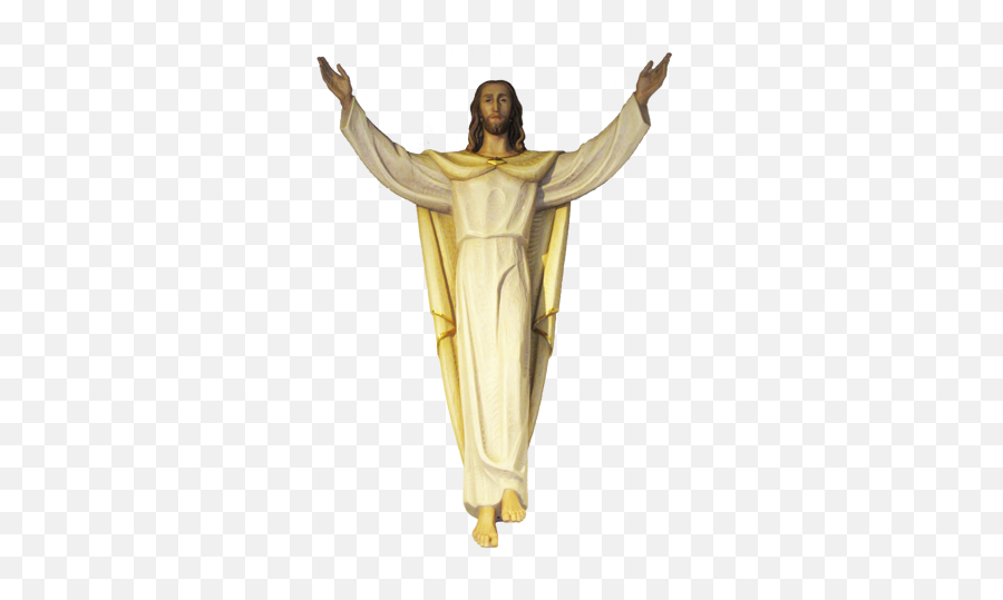 Download Hd Jesus Transparent Easter - Statue Transparent Jesus On A Cross Transparent Png,Easter Transparent