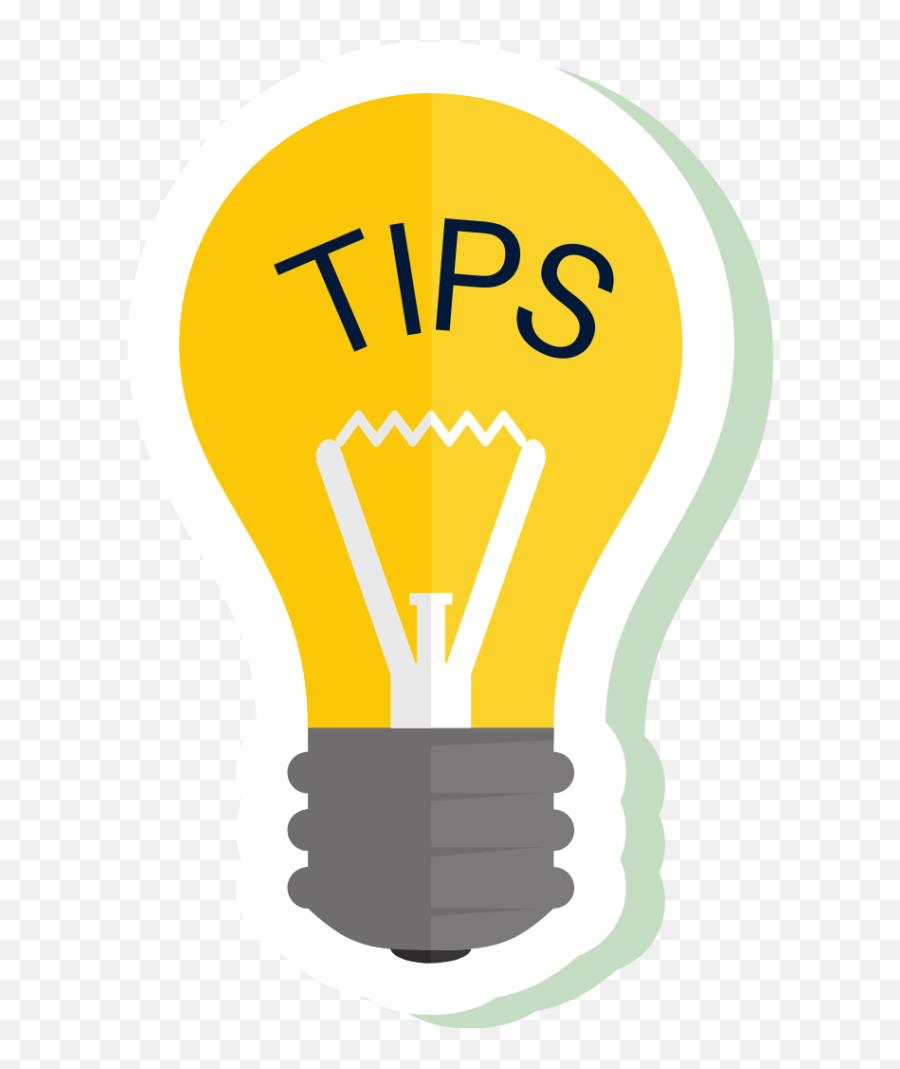 The 20 Best Tips For Optimizing Your Energy As A College - Incandescent Light Bulb Png,Icon For Tips