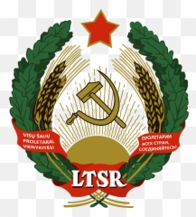 Flags Of The World Emblems Soviet Gifts - Lithuanian Ssr Coat Of Arms png
