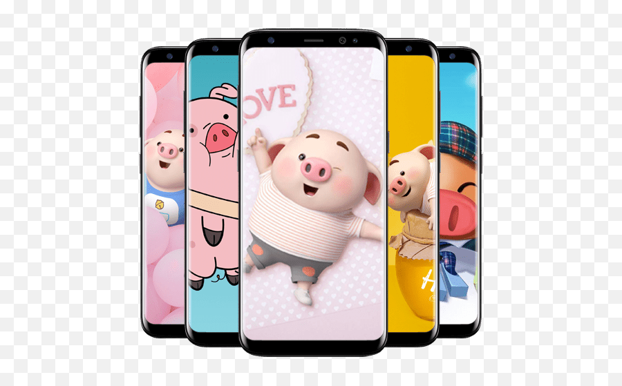 Cute Pig Wallpapers Comdevloperprocutepigwallpaper Apk - Cute Pig Cartoon Wallpaper Hd Png,Janna Icon