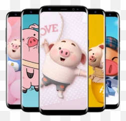 Cute Pig Wallpapers Comdevloperprocutepigwallpaper Apk - Cartoon Hd png