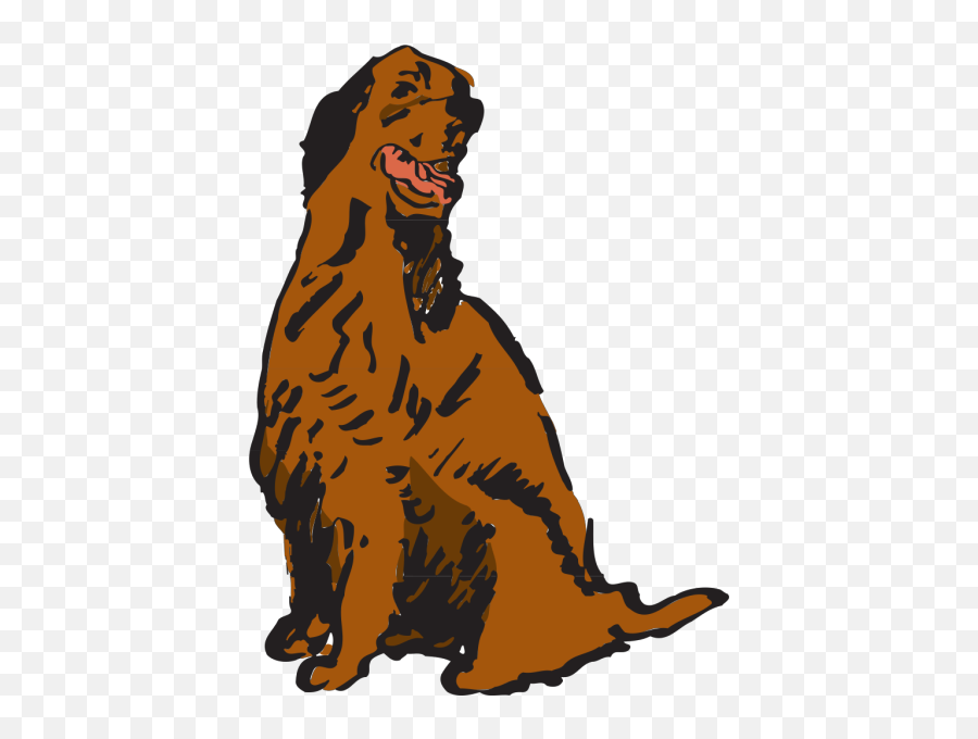 Sitting And Panting Dog Png Svg Clip Art For Web - Download Dog,Free Dog Icon