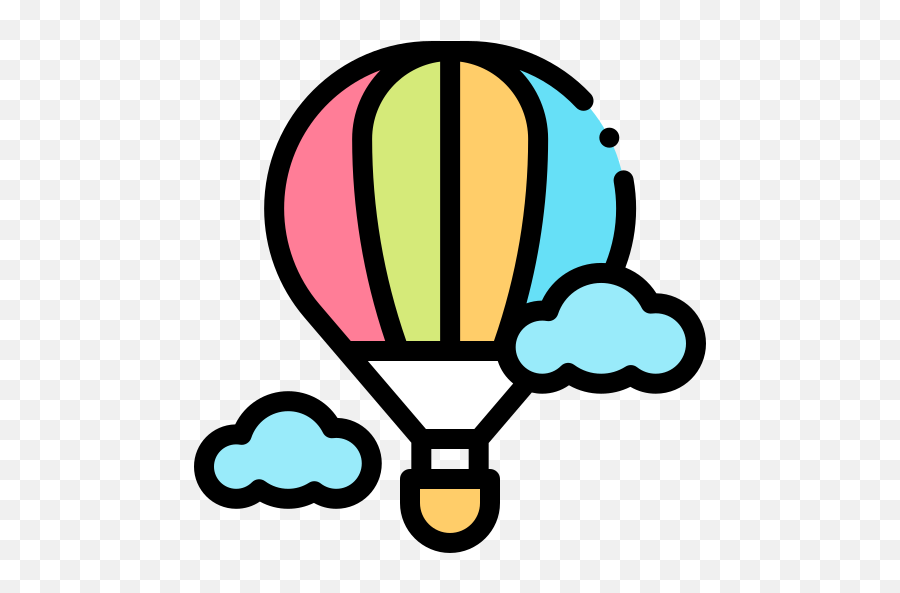 Hot Air Balloon - Free Travel Icons Air Sports Png,Ballon Icon