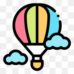 Hot Air Balloon - Free travel icons Air Sports png