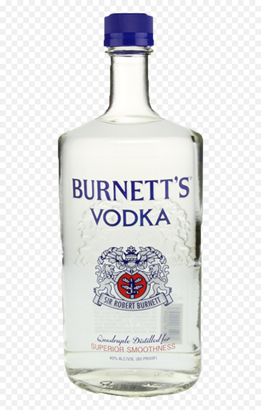 Burnetts Vodka 175l - Burnetts Logo Png,Vodka Bottle Png