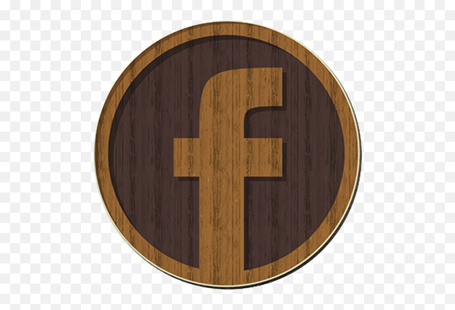 Rustic Rails Home - Transparent Facebook Logo Png Brown,Facebook Icon Transparent