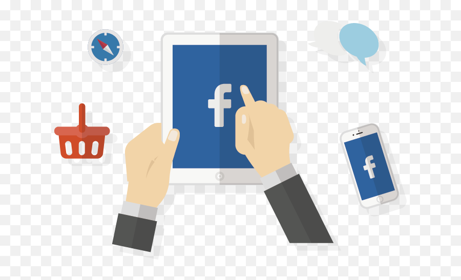 Social Media Marketing - Adlinkage Ltd Technology Applications Png,Facebook Online Phone Icon