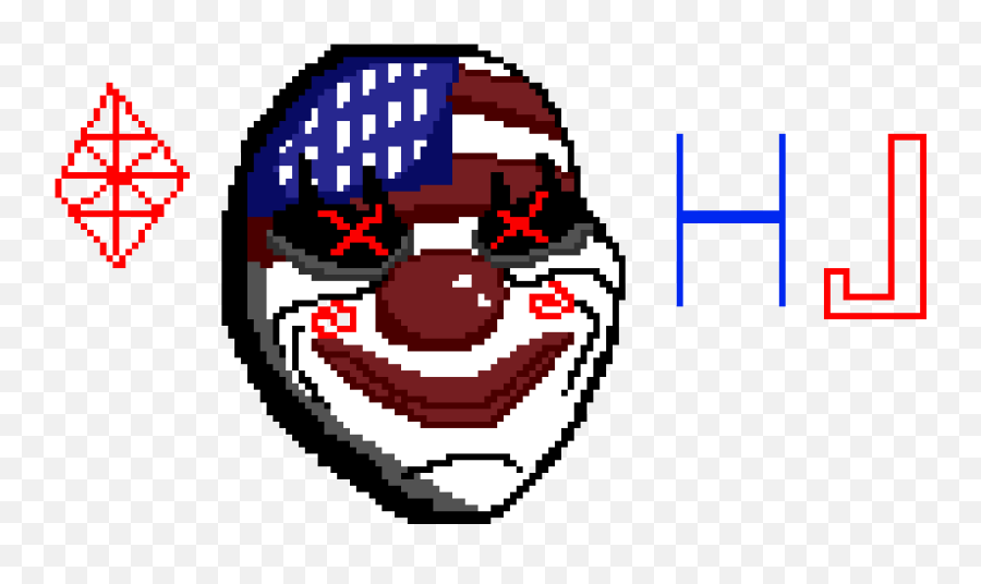 Pixel Art Gallery - Payday 2 Desktop Icons Png,Papyrus Undertale Discord Icon