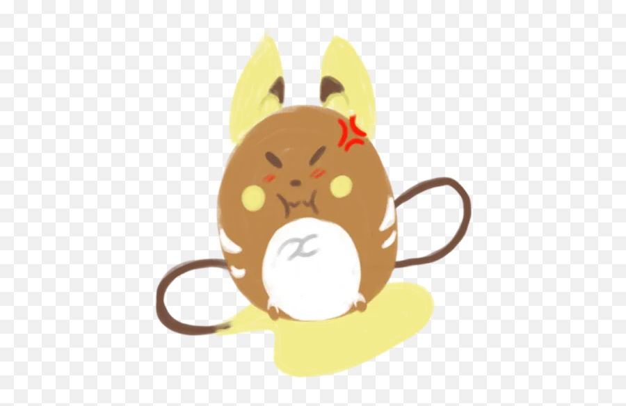 Raichu Sticker Set By Mochii Tattoo - Sticker Maker For Whatsapp Happy ...