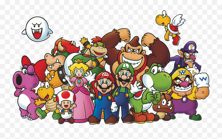 Nintendo Characters Png File - Nintendo Characters Png,Nintendo Characters Png