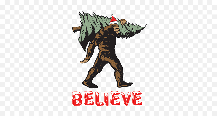 Believe Christmas Sasquatch Png Squatch Icon