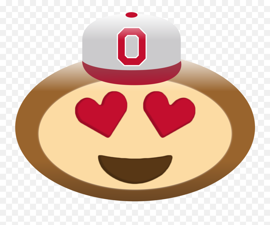 Or Do I Love Them - Ohio State Emoji Clipart Full Size Brutus Buckeye Png,Heart Eye Emoji Png