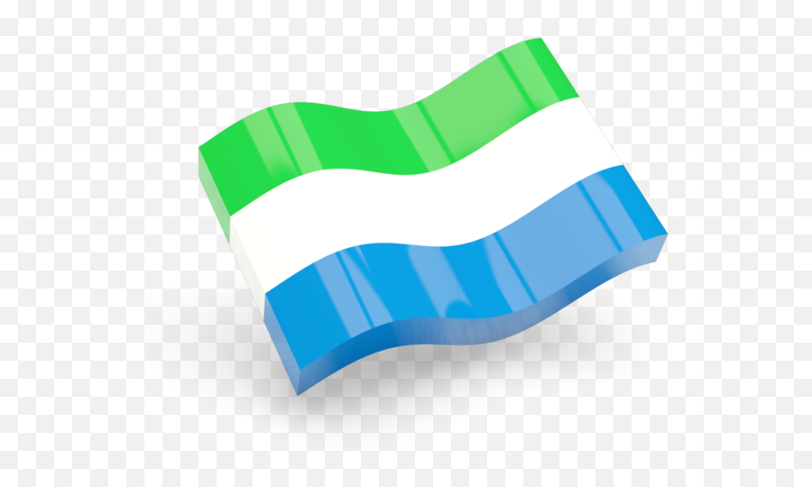 Glossy Wave Icon Illustration Of Flag Sierra Leone - Transparent Trinidad Flag Png,Weaving Icon