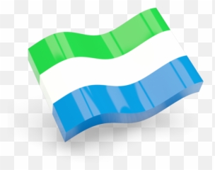 Glossy Wave Icon Illustration Of Flag Sierra Leone - Transparent Trinidad Flag Png,Weaving Icon