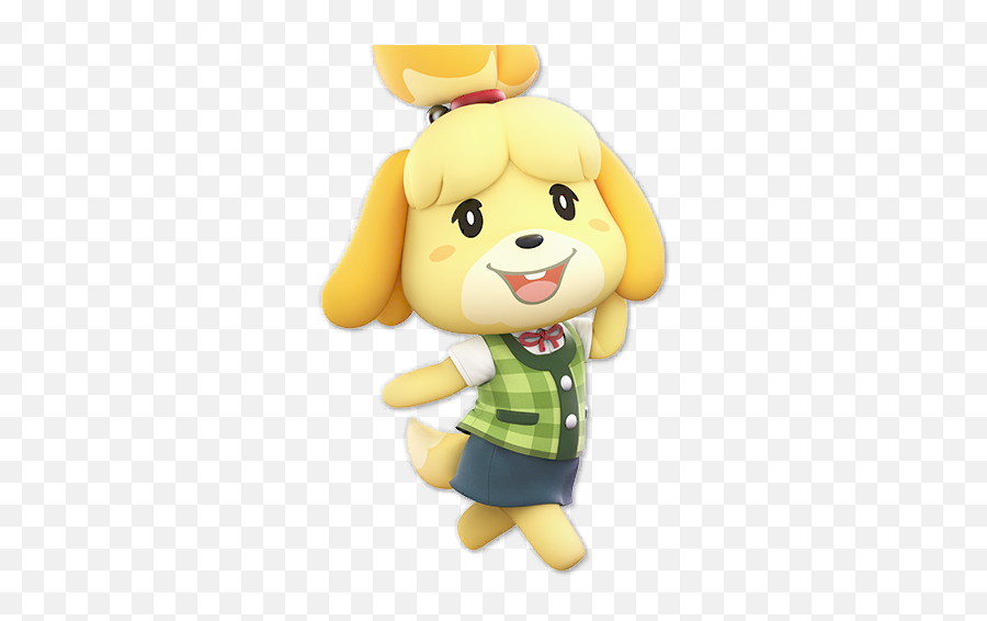 Isabelle Vs Luigi Matchup Videos - Smash Bros 4 Ssbworldcom Isabelle Animal Crossing Happy Png,Luigi Plush Png