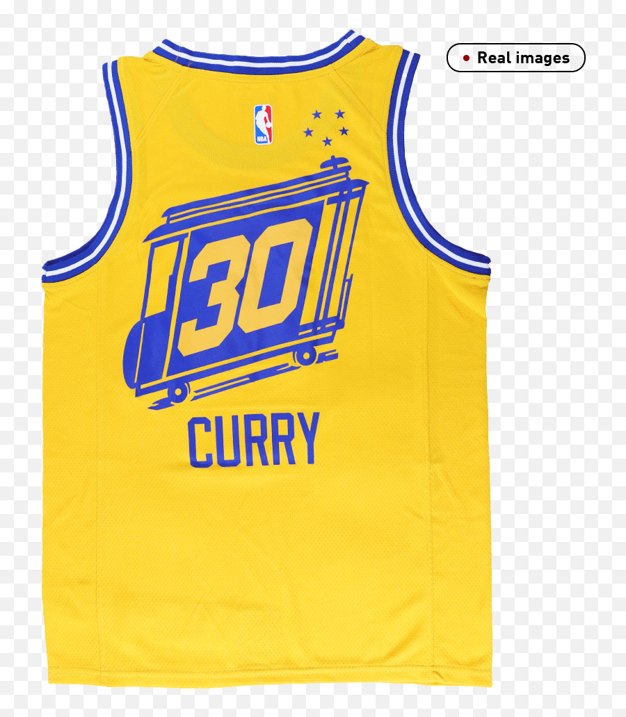 Curry 30 Golden State Warriors Swingman Yellow Nba Jersey - San Francisco Warriors Png,Golden State Warriors Icon