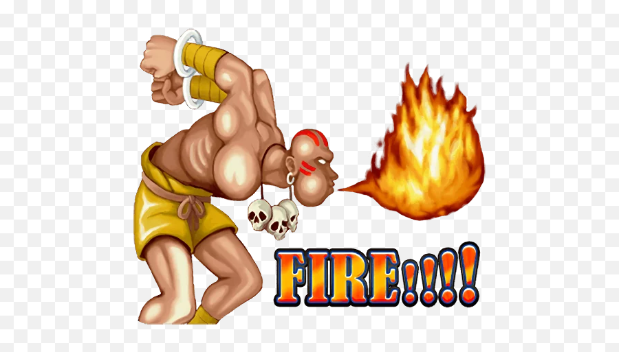 Telegram Sticker From Street Fighter Ii Pack Png Punch Icon