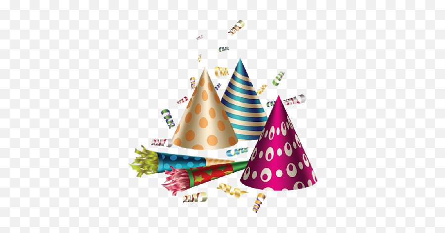 Download Birthday Party Hats - Party Hats Clipart Transparent Png,Party Hat Png