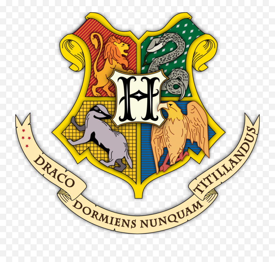 Harry Potter Logo Hogwarts Png Image - Hogwarts Coat Of Arms,Harry Potter Logo Png