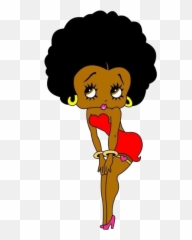 Betty Boop Valentine Day Pictures - Black Betty Boop Drawings Png,Betty Boop Png