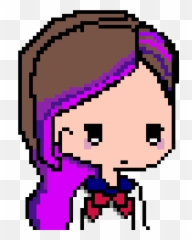 Pixilart - Sombra Overwatch Mixed With Sailor Moon By Minecraft Pixel Art Of Sailor Moon Png,Sombra Overwatch Png
