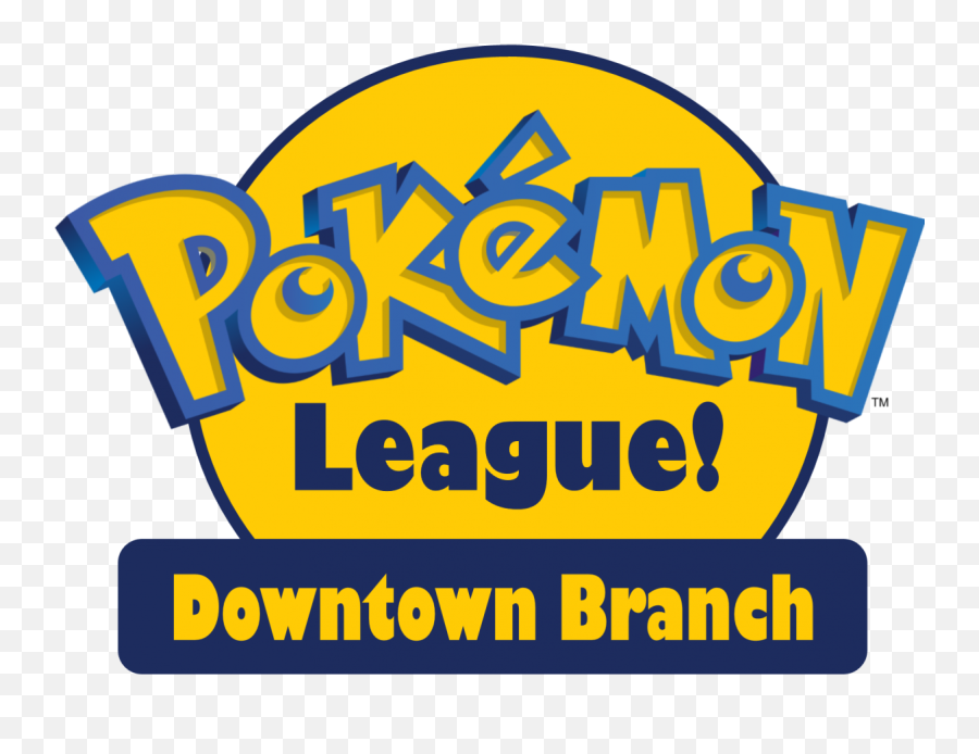 Downtown Pokémon League Branch Red Deer Public - Logo Pokemon Home Png,Pokemon Yellow Logo