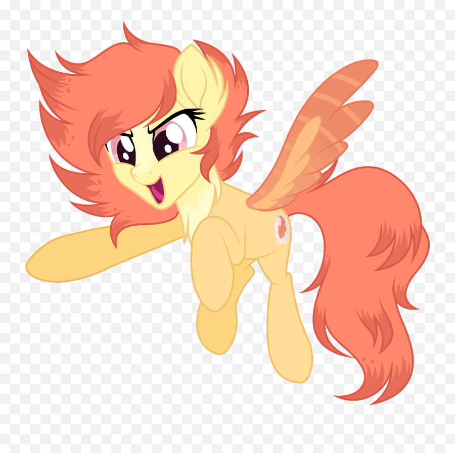 1957791 - Artistnightmarye Colored Wings Female Mare Oc Cartoon Png,Feather Transparent Background