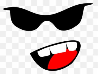 Sunglasses Face Emotion - Free vector graphic Pixabay Png