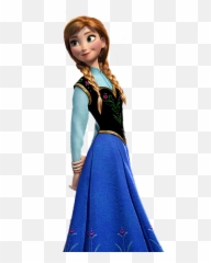 Transparent Anna - Anna Frozen Transparent Png,Elsa Transparent Background