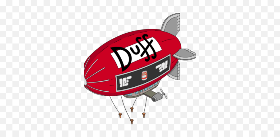 A Blimp In The Simpsons Tapped Out Wiki Fandom - Zeppelin Duff Png,Airship Png