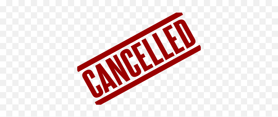 Picture - Canceled Transparent Png,Cancelled Png