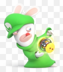 Rabbid Luigi - Mario Rabbids png