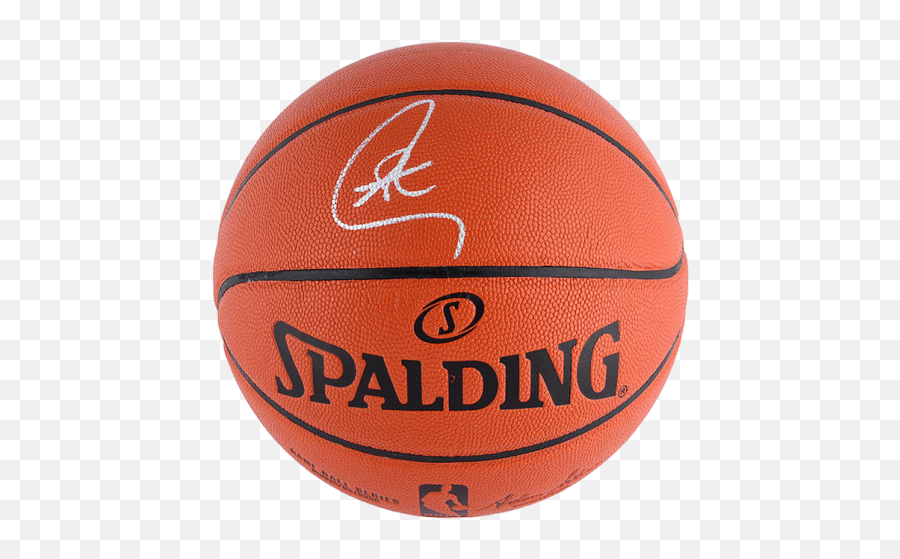 Stephen Curry Signed Nba Spalding - Spalding Png,Nba Basketball Png