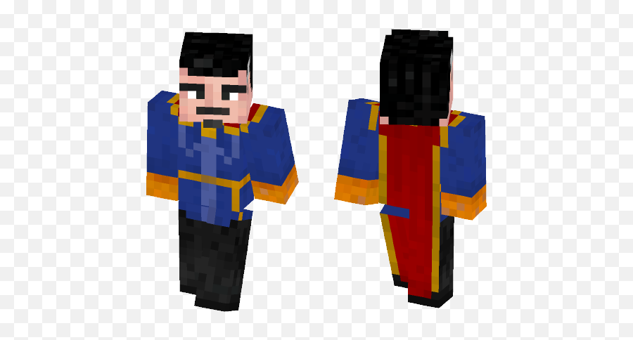 Download Doctor Strange Marvel Superhero Minecraft Skin - Tobey Maguire Spiderman Minecraft Skin Png,Doctor Strange Transparent