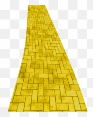 Yellow Brick Road Spiral Png Free - Pattern
