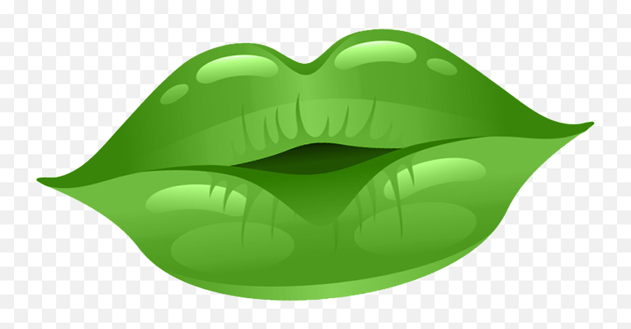 Lips Clipart Green Lip Transparent Free For - Transparent Green Lips Png,Lips Transparent