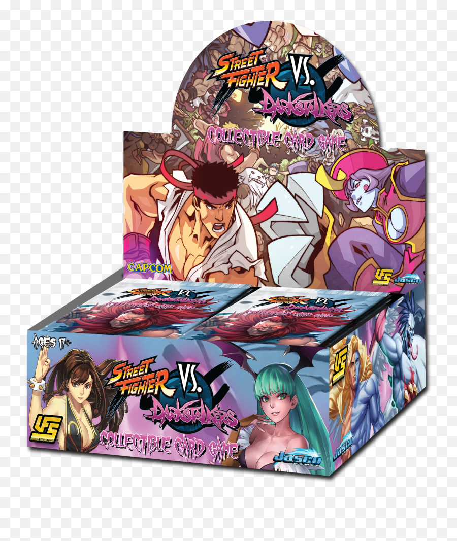 Street Fighter Vs Darkstalkers Booster - Street Fighter Vs Darkstalkers Png,Street Fighter Vs Png