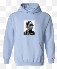 Asap Rocky Greyscale Hoodie - Goku Hoodie Png,Asap Rocky Png