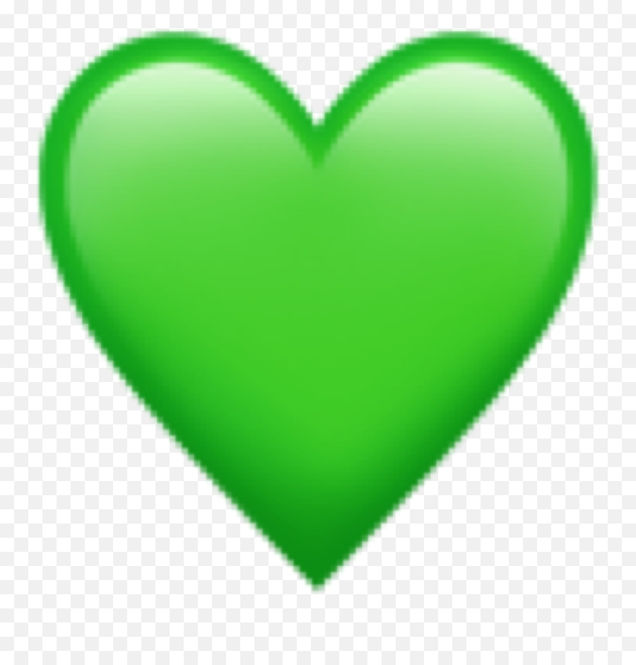 Green Heart Greenheart - Heart Png,Heart Emoji Transparent Background