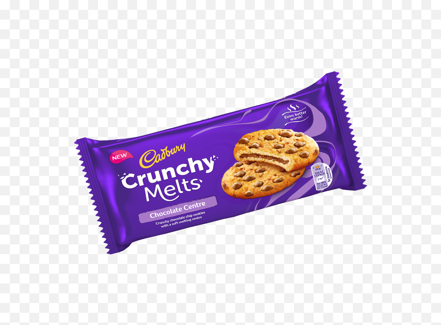 Cadbury Crunchy Melts Chocolate Centre Cadburycouk - Cadbury Cookies Crunchy Melts Png,Cookies Transparent